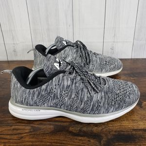 APL Techloom Pro Gray Athletic Propulsion Labs Mens Running Shoes Size 10